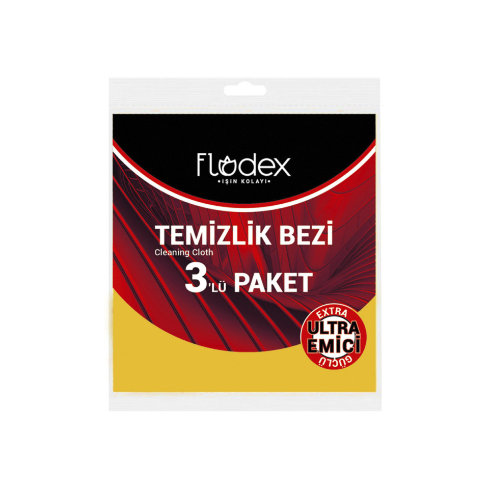 Flodex Temizlik Bezi 3 lü