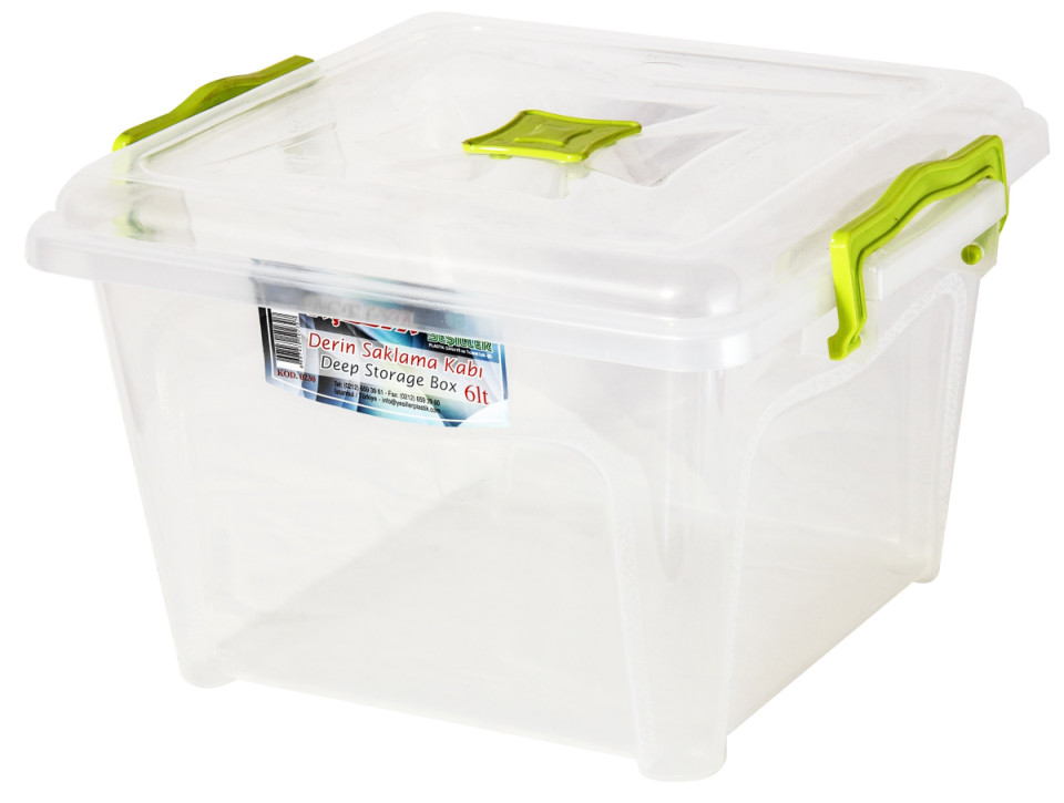 6 Lt Square Storage Box