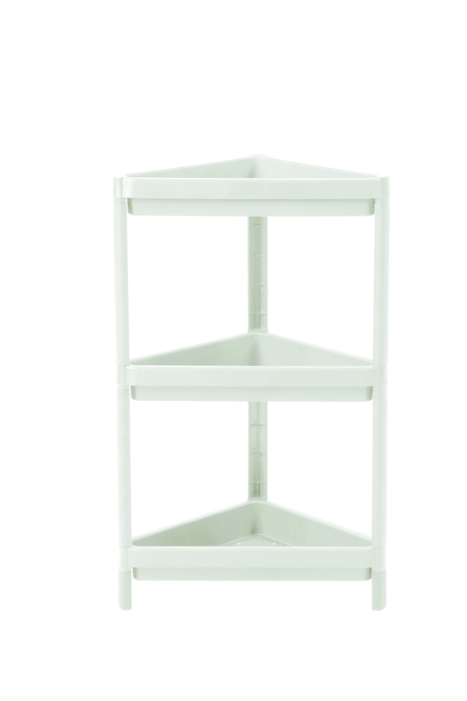 Triangle Shelf Unit White