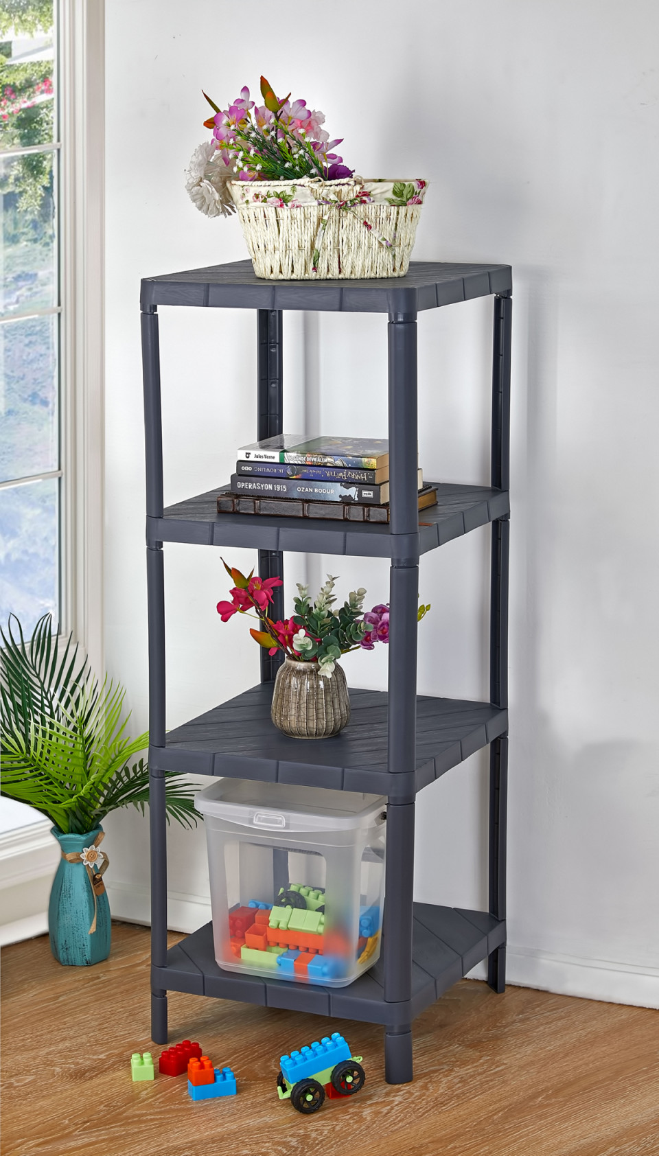 Code: 319 - SQARE WOODY TREND SHELVES