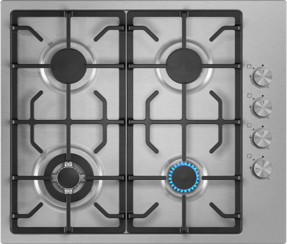 Built-in gas hob