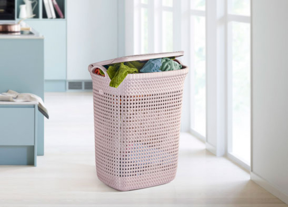 Knit Design Laundry Hamper (65 lt)