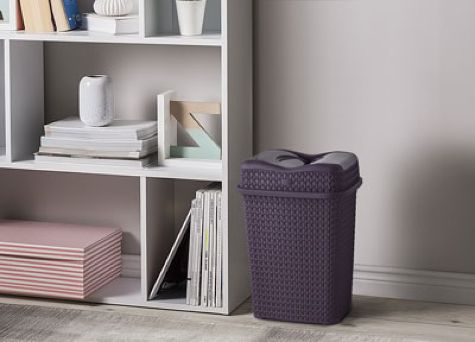 Knit Design Whirlpool Dustbin (16 lt)