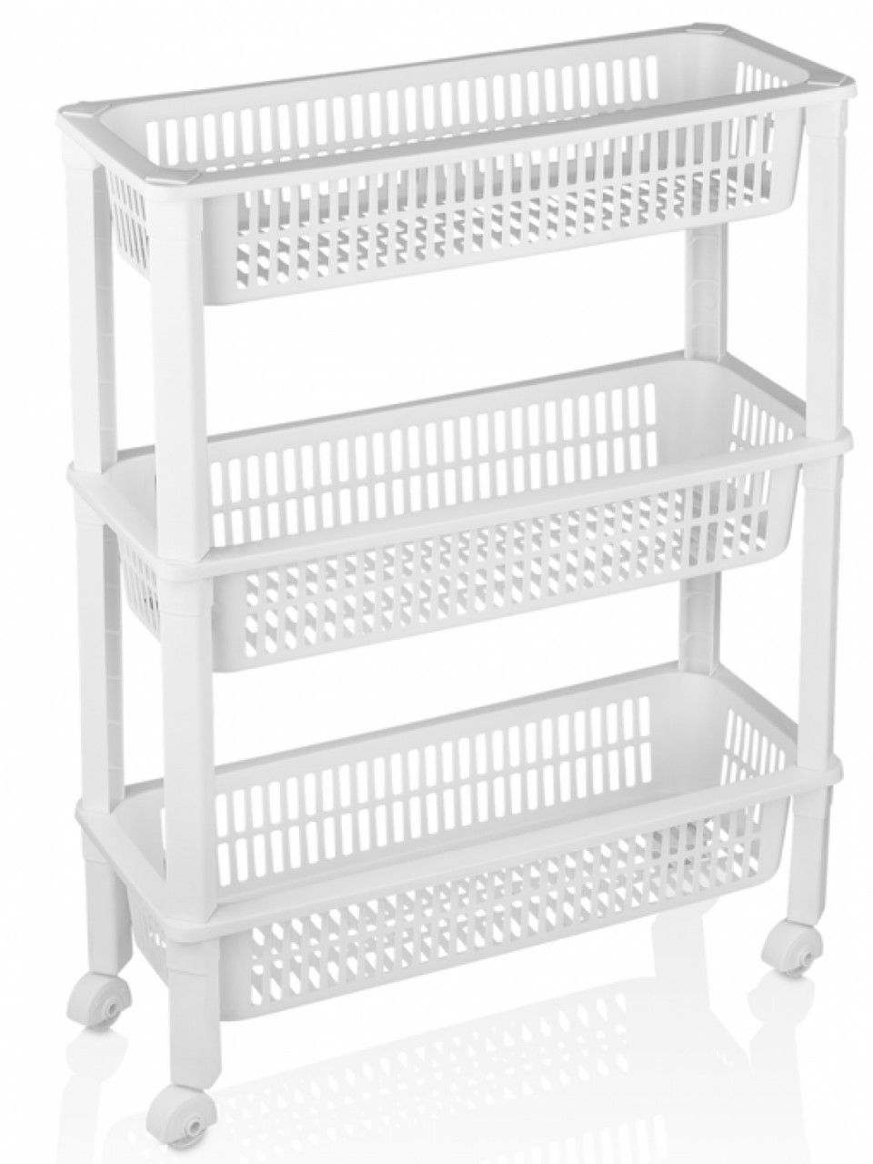 BASIC SLIDE-OUT RACK TROLLEY - 3 LAYER (510*205*685 mm.)