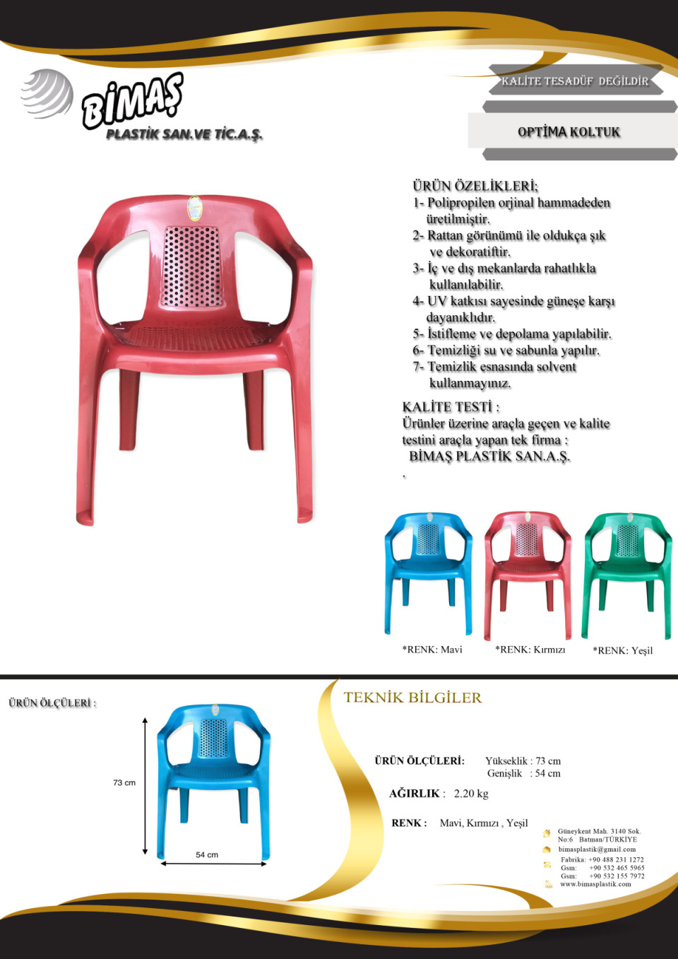 OPTİMA KOLTUK