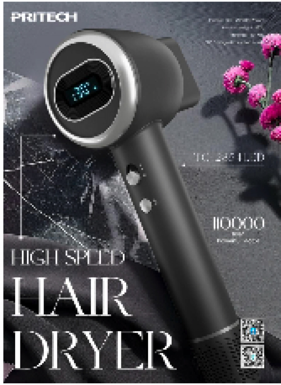 TC-2854LED High speed hair dryer