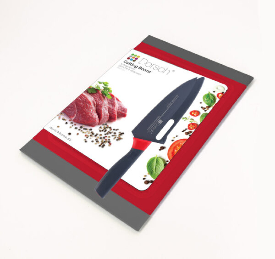 DH-04613 Antibacterial Cutting Board - Chef Knife 6