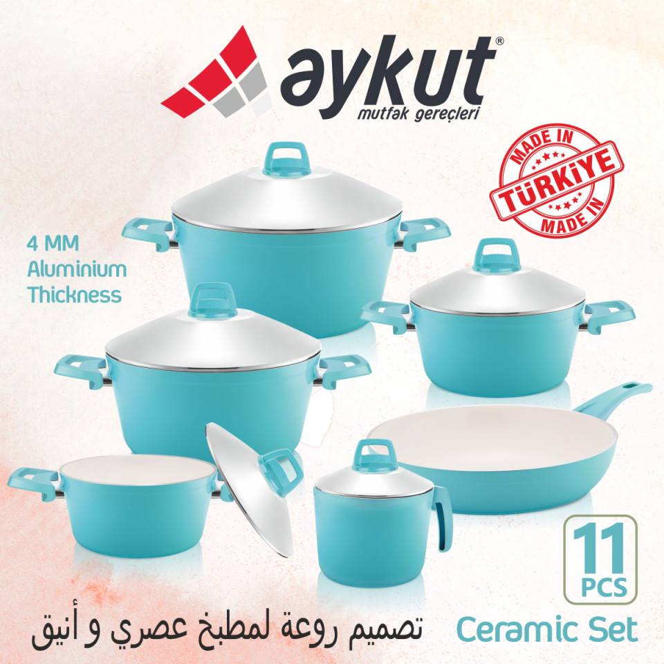 aykut seramik set 11 pcs