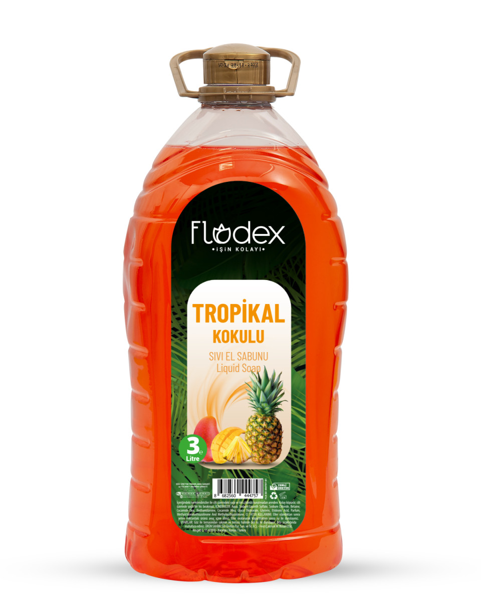 Flodex Sıvı Sabun 3 lt Tropikal